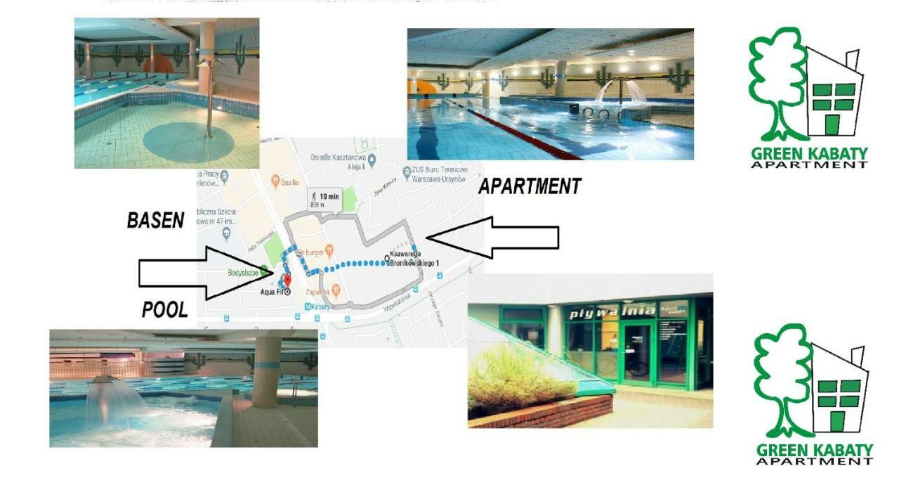 Green Kabaty Apartment 3 วอร์ซอ ภายนอก รูปภาพ